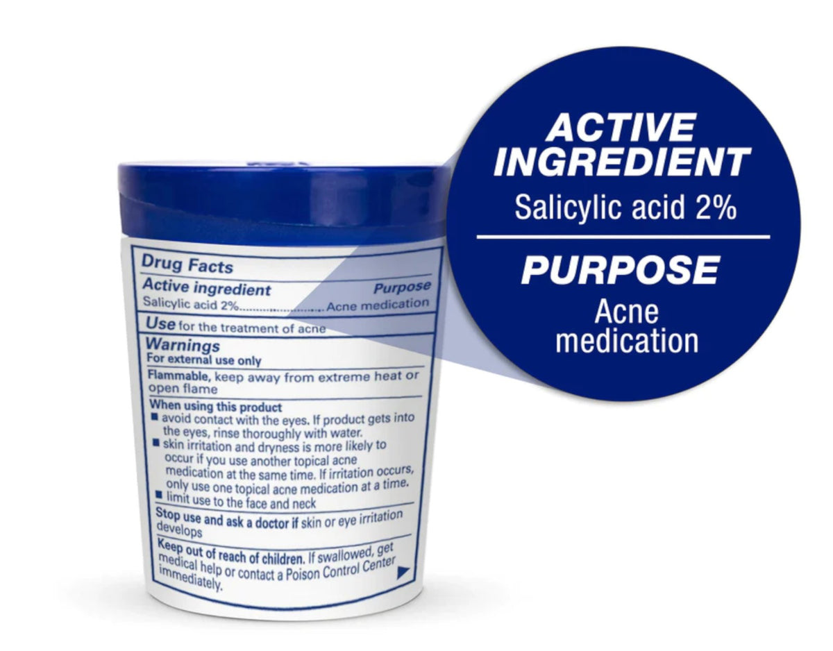 Deep Pore Acne Treatment Pads with Salicylic Acid - 90 Count, Pack of 2