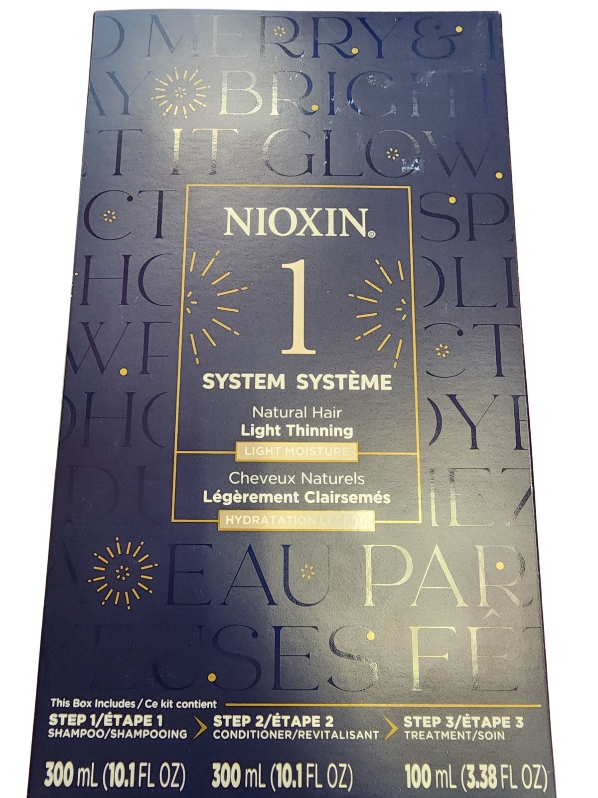 Nioxin System 1 Hair Kit - Natural Hair with Light Thinning