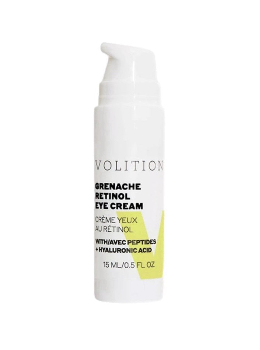 Volition Grenache Retinol Eye Cream - Full Size 0.5oz, Anti-Aging Skincare