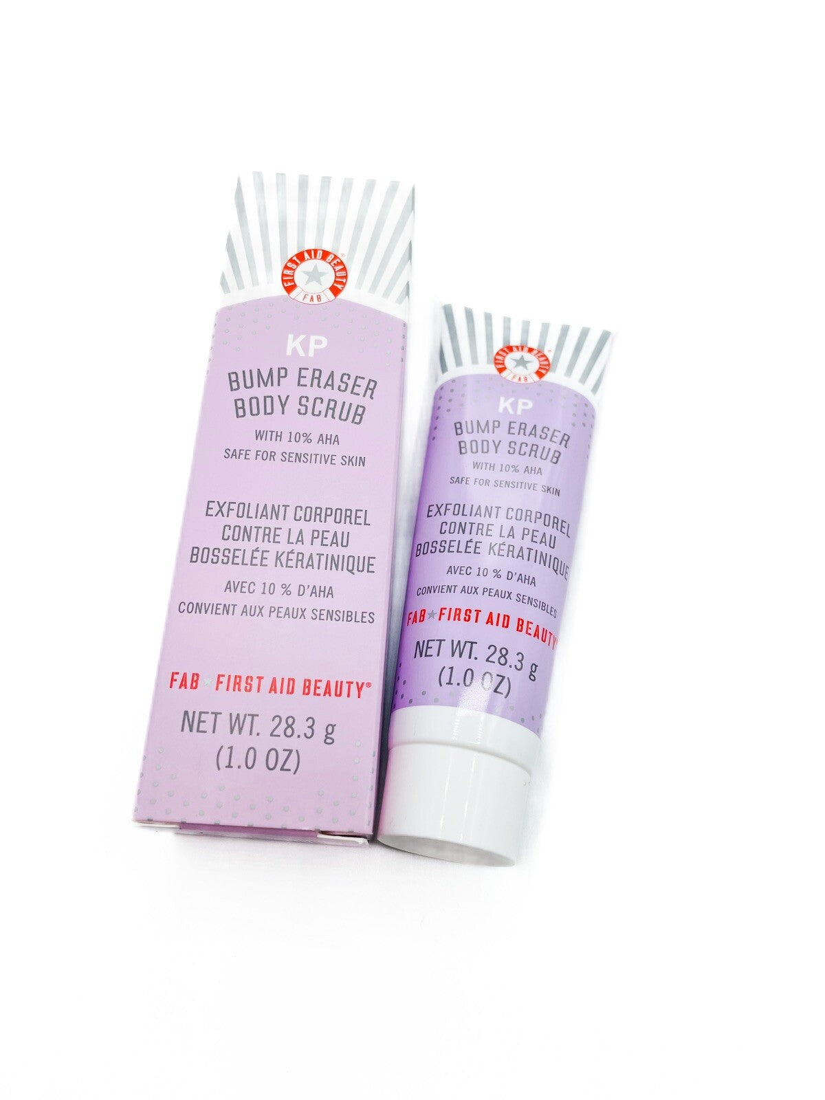 First Aid Beauty KP Bump Eraser Body Scrub 10% AHA 1oz Travel – Sealed