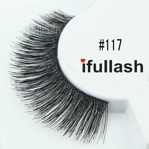 False Eyelashes 100% Human Hair Natural Look for Daily Use - 6 or 12 Pairs