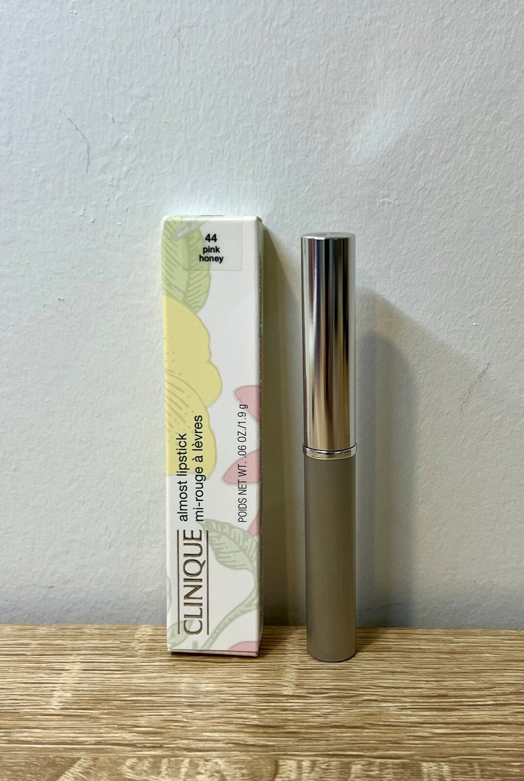 Clinique Almost Lipstick Pink Honey Full Size 0.06 oz Lip Makeup