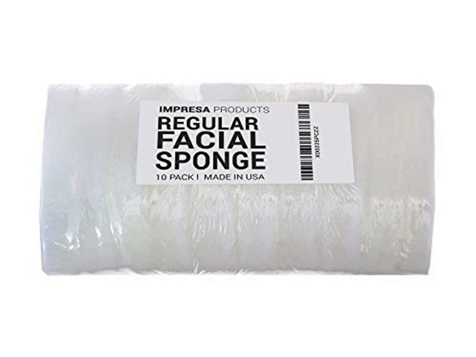 10 Pack Facial Sponges for Deep Cleansing & Exfoliation - Buff Puff Style
