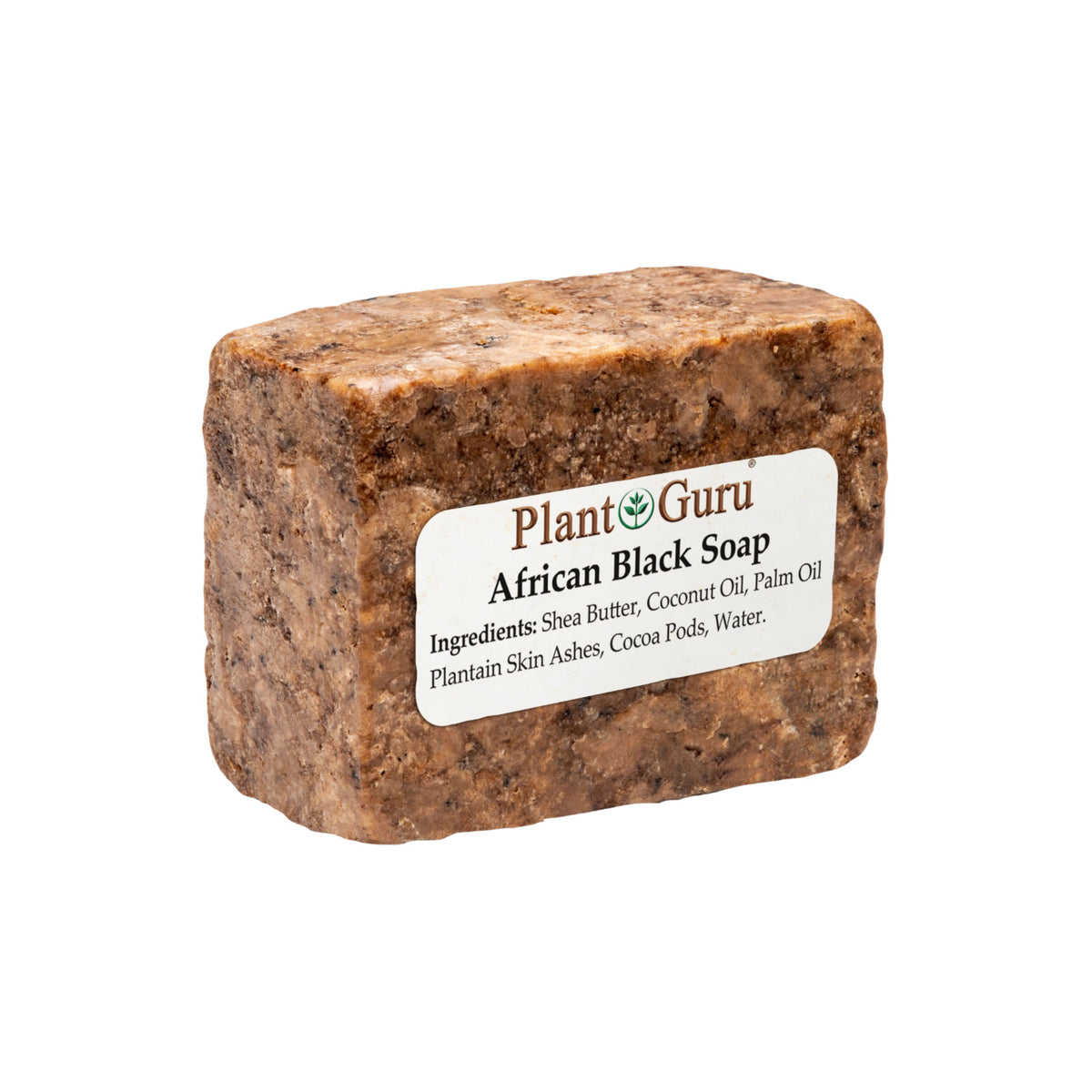 African Black Soap Bar 1 lb. Pure Natural Organic Ghana Skin & Hair Care