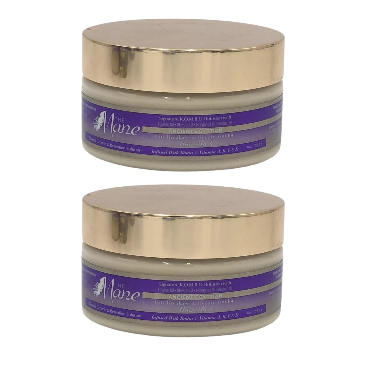 Anti Breakage Hair Mask 8 oz - Natural Repair & Shine for All Hair Types