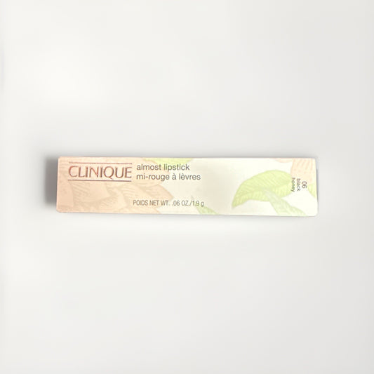 Clinique Lipstick Almost Lipstick #06 Black Honey 1.9g Full Size New