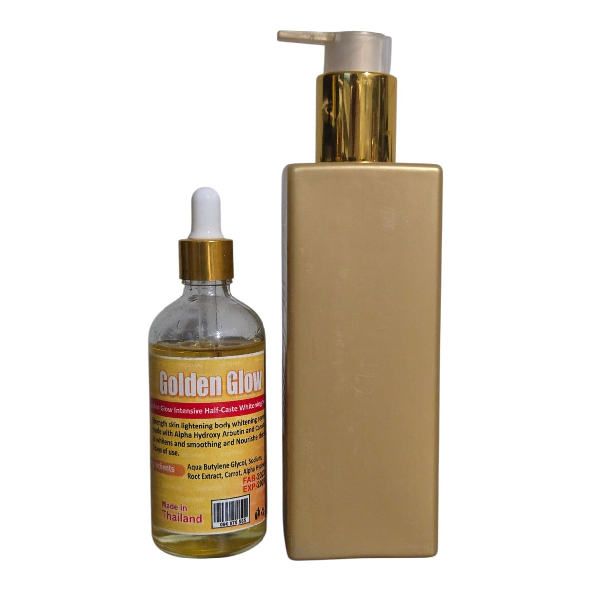Brightening Face Serum & Lotion with Caviar Gold - Repair & Glow, 500ml SPF 55