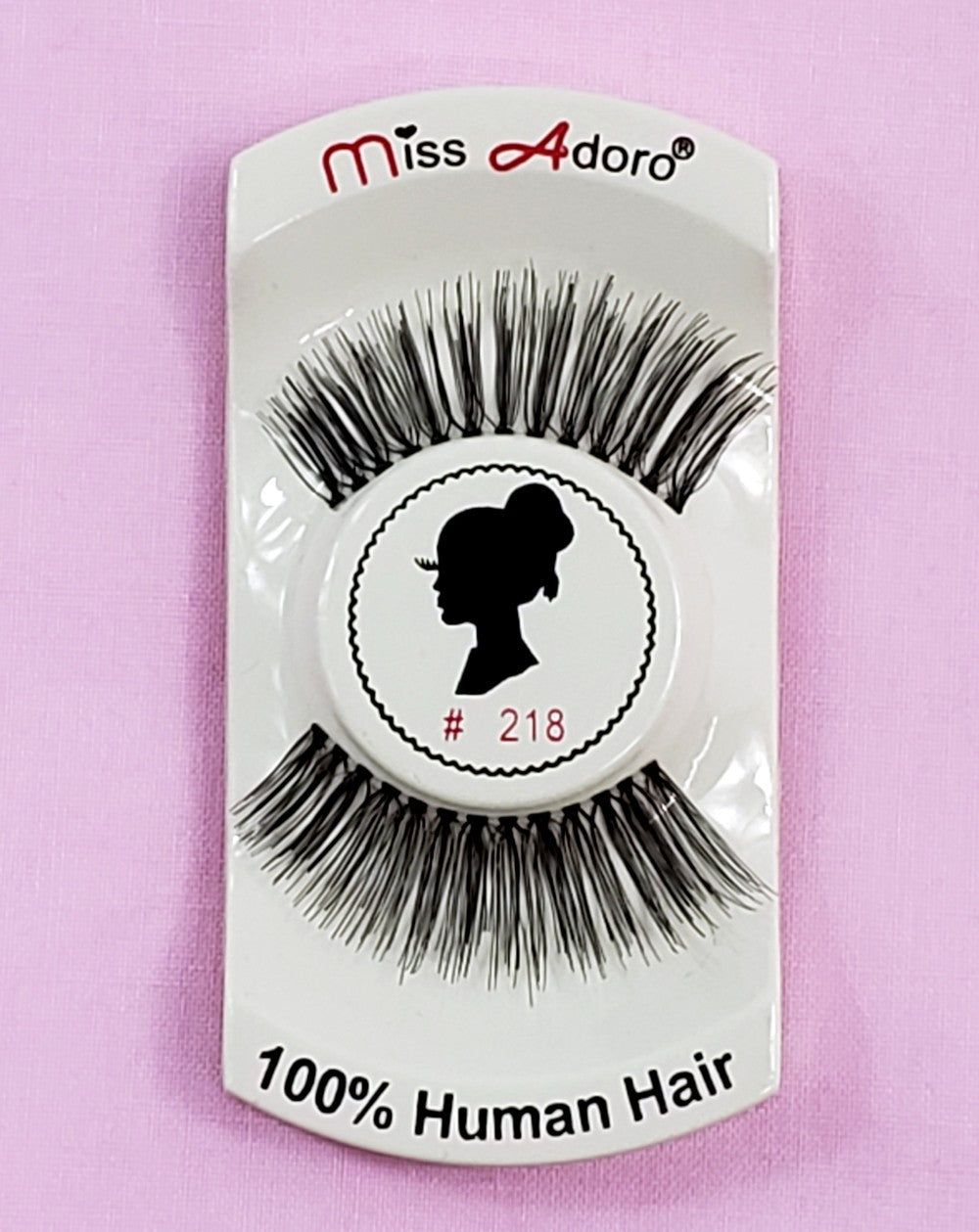 False Eyelashes, 12 Pack, 100% Human Hair, #218 NaturalTouch