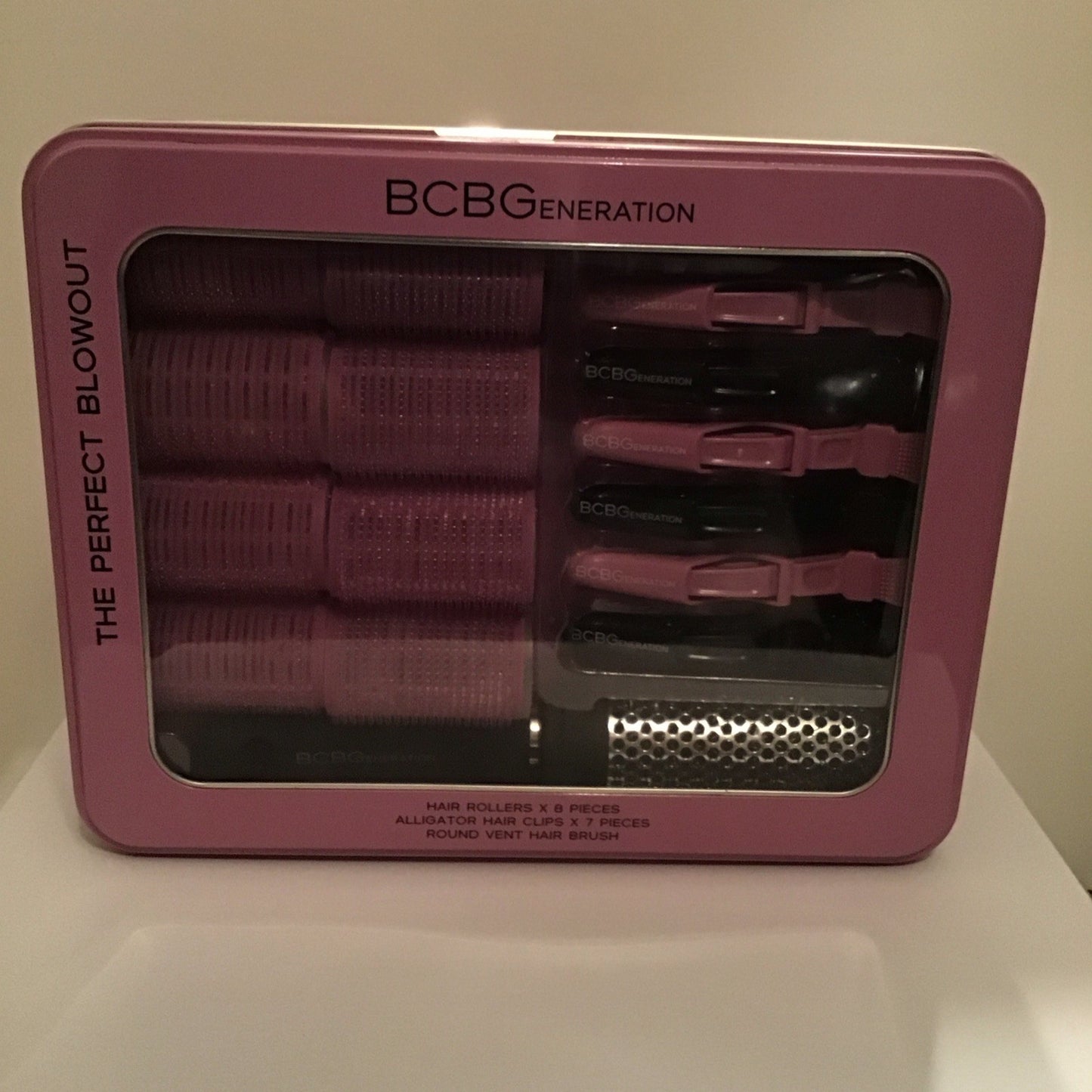 Hair Styling Kit with Rollers, Clips & Brush - Hair Care Accessories