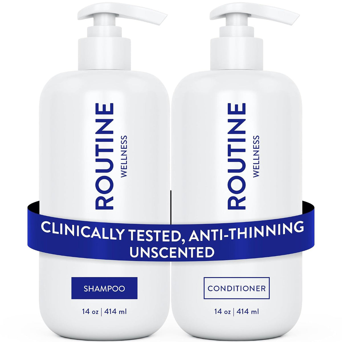 Anti-Thinning Shampoo and Conditioner Set - Unscented