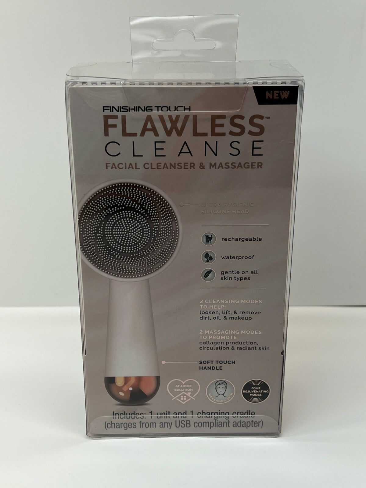 Facial Cleanser & Massager - All-in-One Sonic Skin Care Device