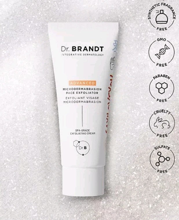 Dr. Brandt Advanced Microdermabrasion Face Exfoliator 2.1 oz Brand