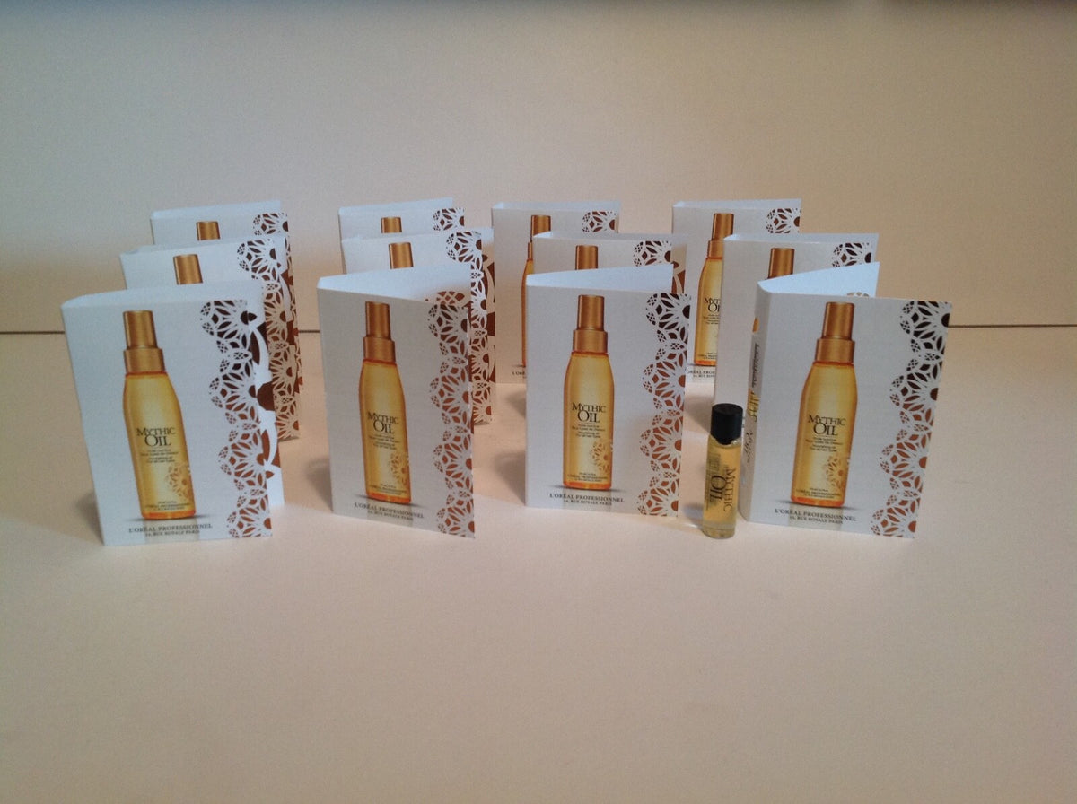 L'Oréal Mythic Oil Nourishing Hair Oil Sample Pack - 12x 3ml