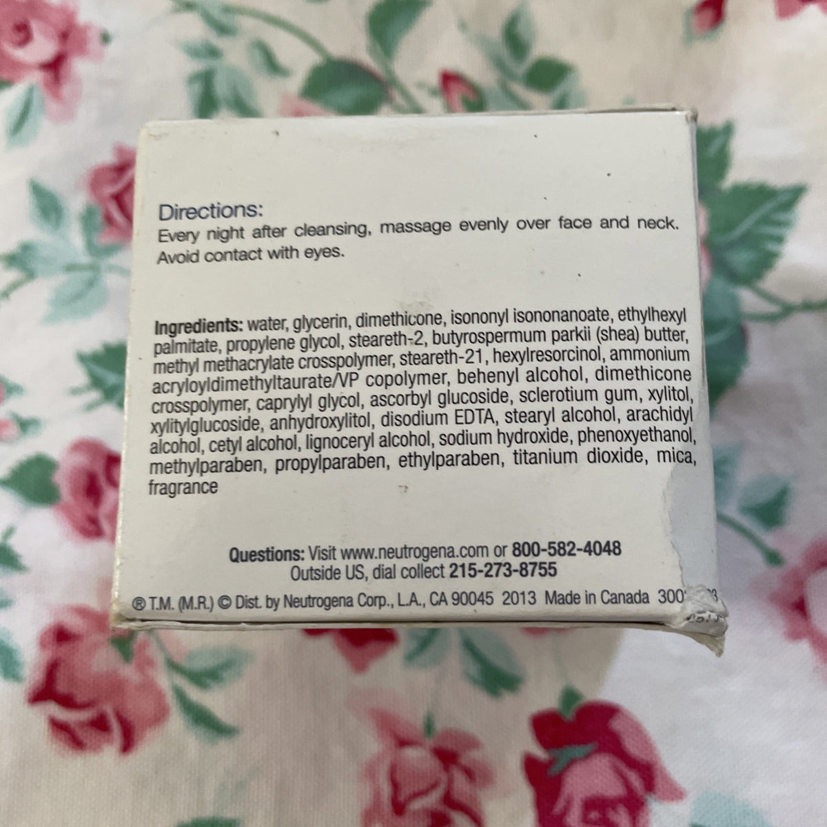 Neutrogena Triple Age Repair Night Face Moisturizer 1.7 oz - Anti-Aging Skincare