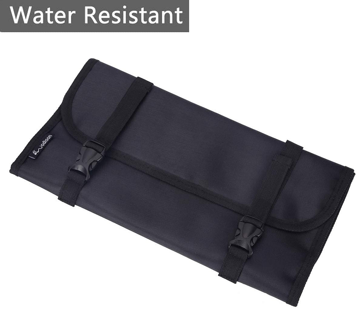Foldable Clear Hanging Travel Toiletry Bag Cosmetic Organizer - Compact & Waterproof