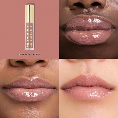 Nourishing Lip Plumper & Lip Gloss - Keep It Full Soft Rose 0.13 Fl Oz