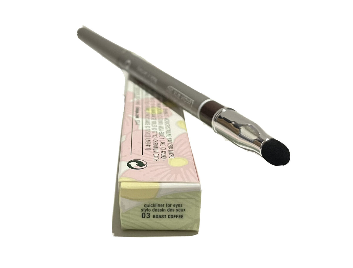 Clinique Quickliner for Eyes Roast Coffee 03 Full Size Eyeliner NIB