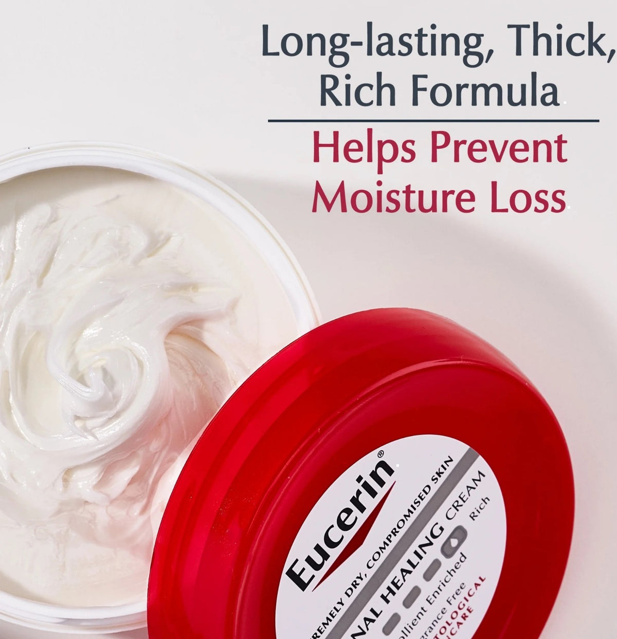 Eucerin Original Healing Cream 16oz – Fragrance-Free Body Moisturizer