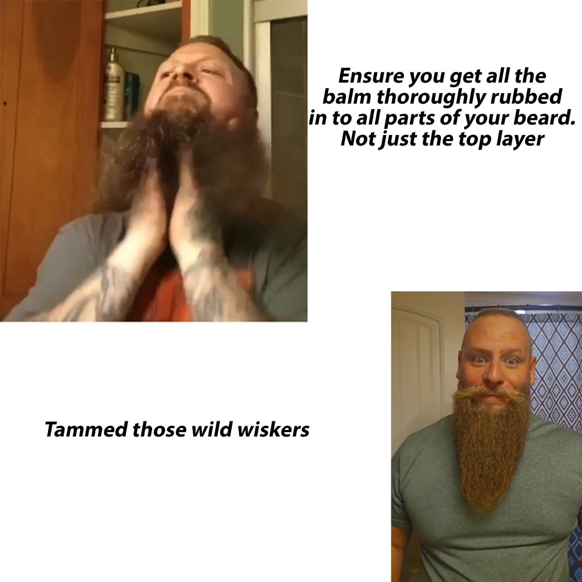 Hand Crafted Beard Balm 6 Pack - 8 Scents for Soft, Healthy Beards