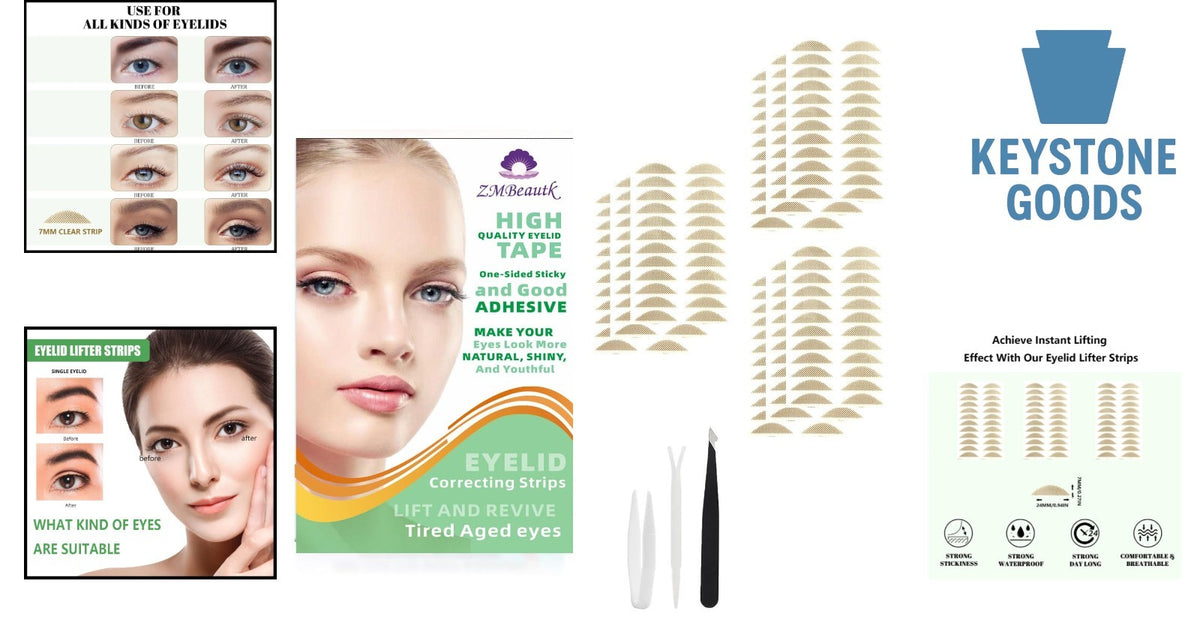 Invisible Eyelid Tape Stickers for Natural Double Eyelid Enhancement - 720PCS