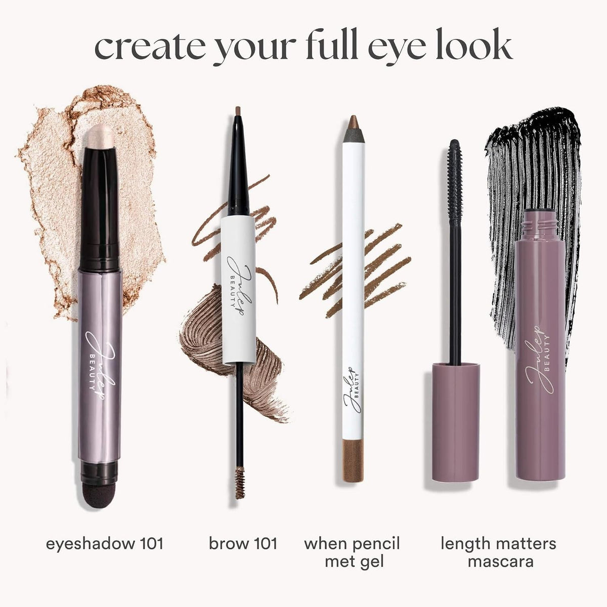 Waterproof Cream-to-Powder Eyeshadow Stick with Built-In Smudger – Smoky Amethyst
