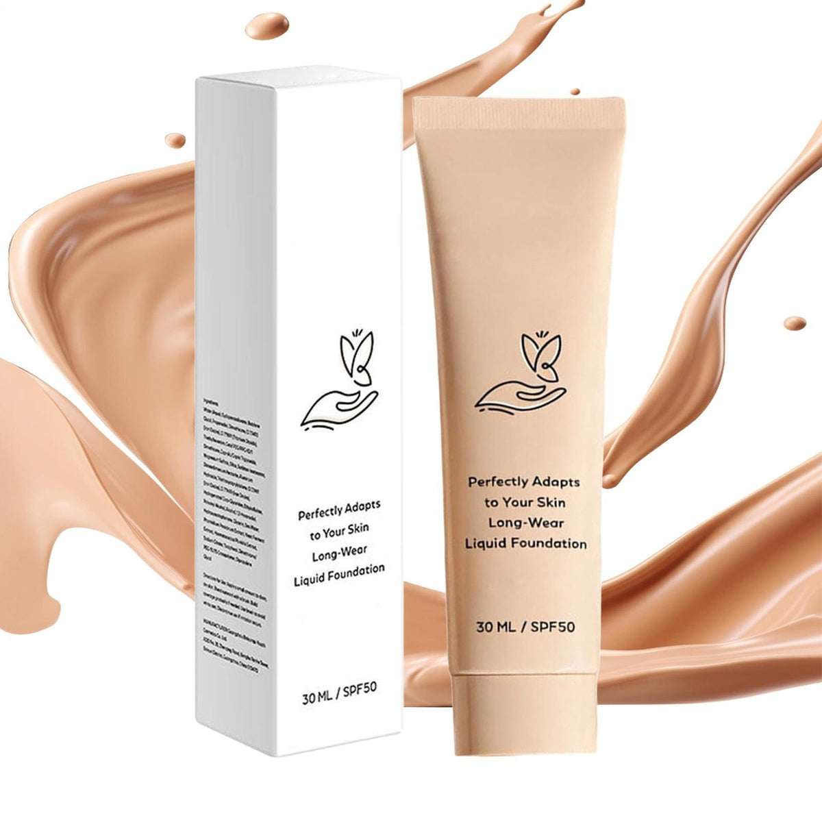 Color Changing SPF 50 Foundation for Mature Skin 30ml - Light, Buildable Coverage