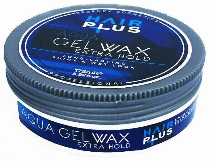 Water-Based Hair Gel Wax with Extra Hold & Shine 175ml - Wet Look Styling