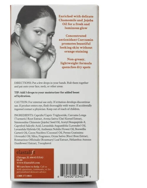 Turmeric Facial Oil - Brightening, Anti-Inflammatory Skin Care, 4 Pack 1.8 fl oz