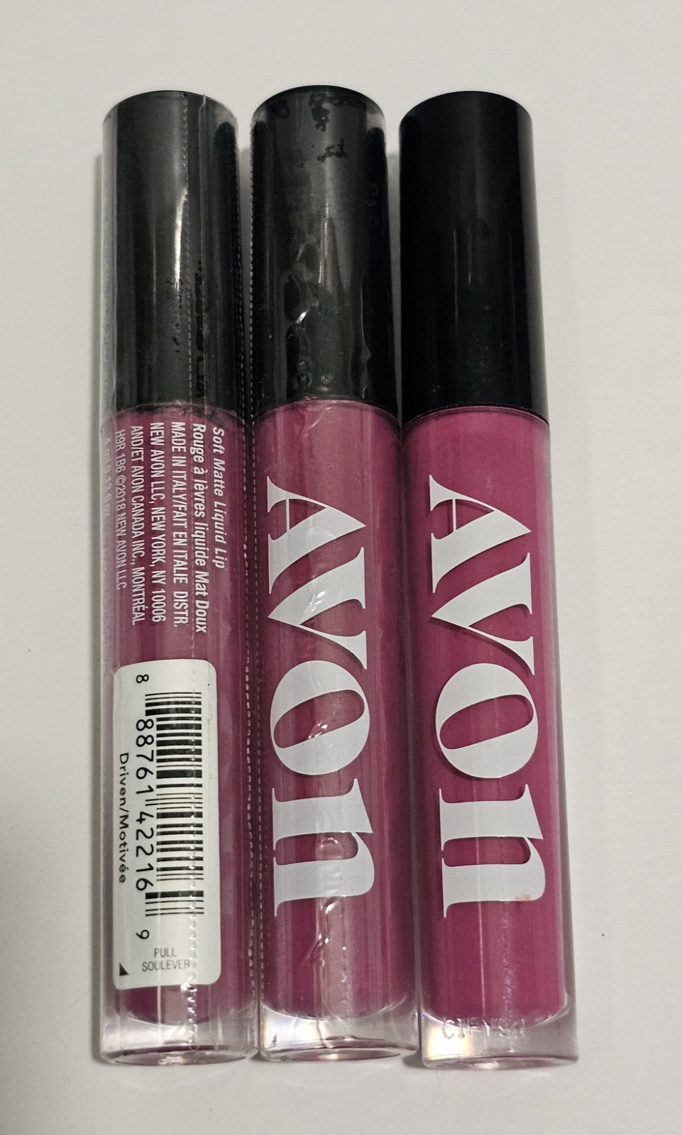 Avon Mattitude Lip Gloss Set - Driven, Sealed, Fast Shipping
