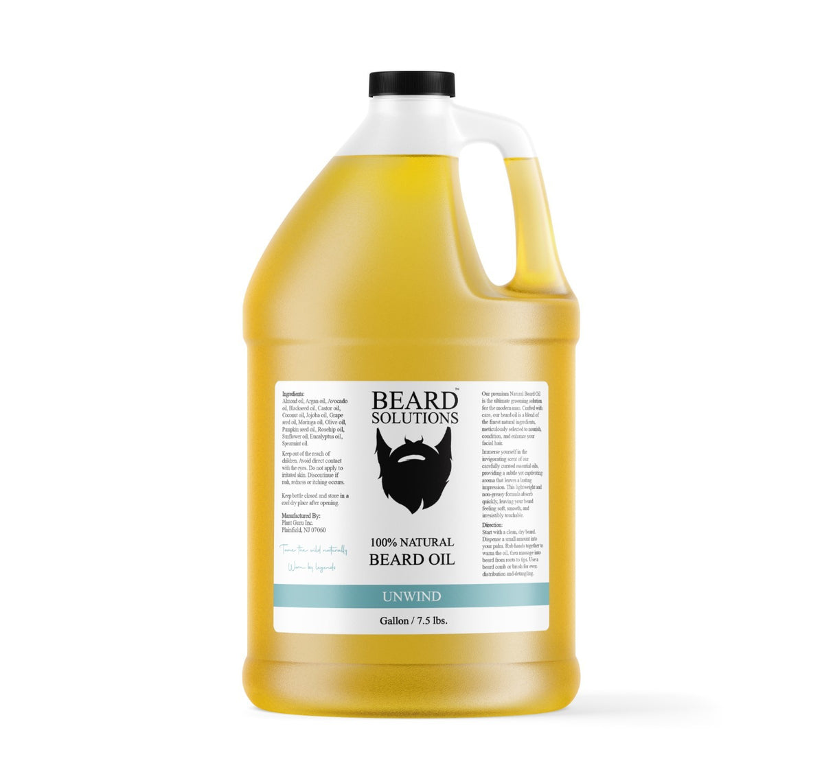 Bulk Scented Beard Oil - Natural Hair Growth Serum with Essential Oils