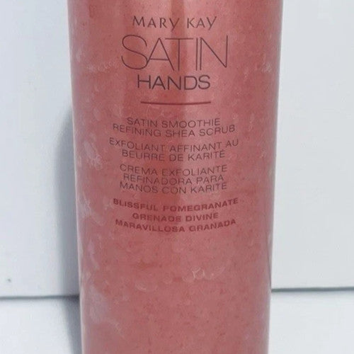 Mary Kay Satin Hands Pomegranate Smoothie Refining Shea Hand Scrub