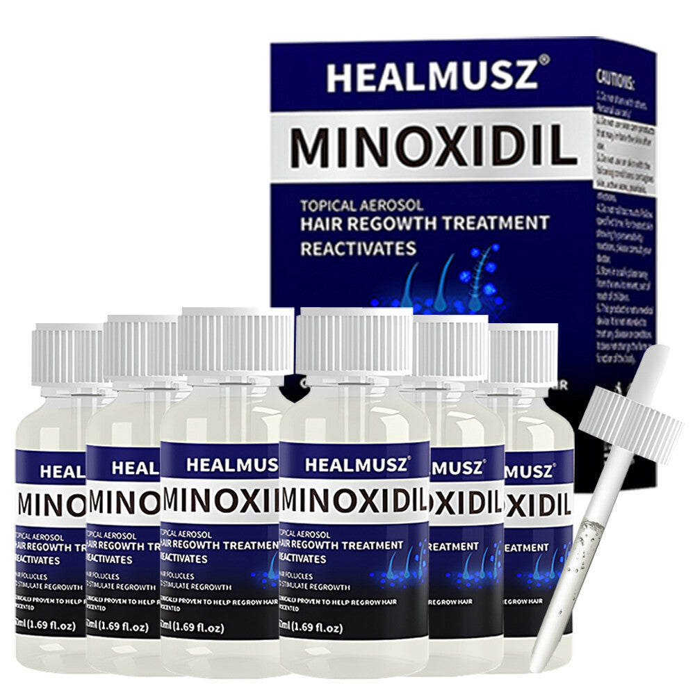 Minoxidil 5% Hair Regrowth Treatment for Men - 6 Pack (300ml)