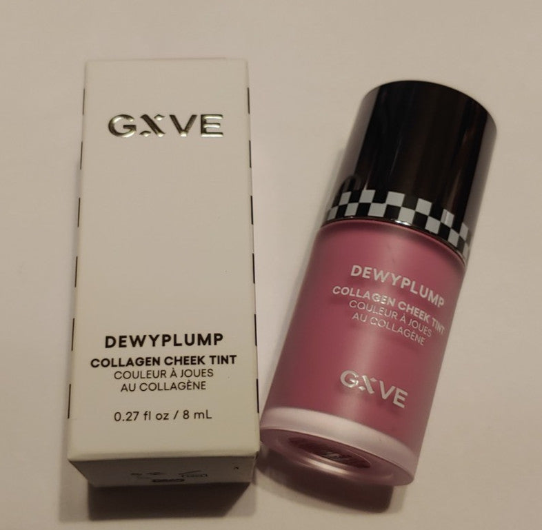 Dewy Collagen Cheek Tint - Purple Irises Liquid Blush for Glowing Skin