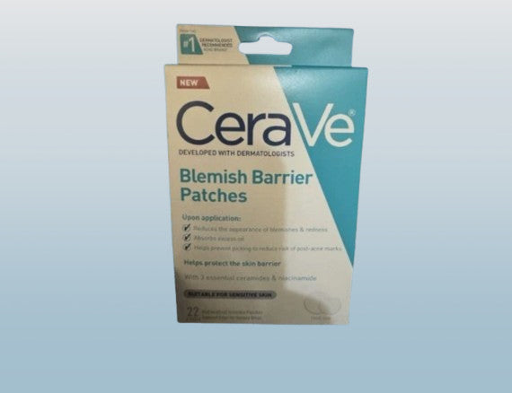 Cerave Blemish Patch Set - 22 Acne Covering Patches in 2 Sizes, 3 Piece Lot