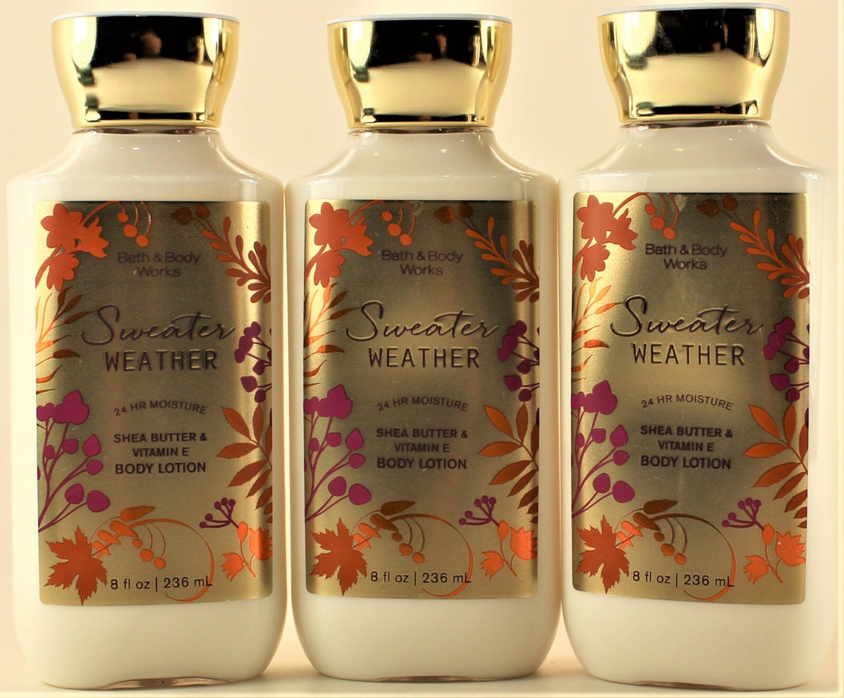 Sweater Weather Body Lotion - 8oz (3-Pack)
