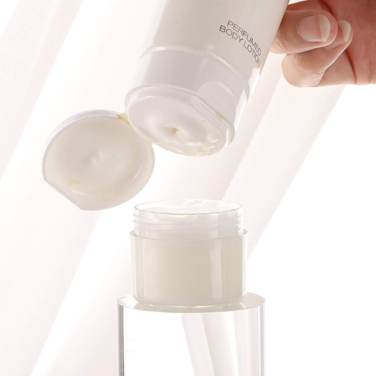 Refillable Cosmetic Containers with Lids - 20g Black Sample Jars, 100 pcs