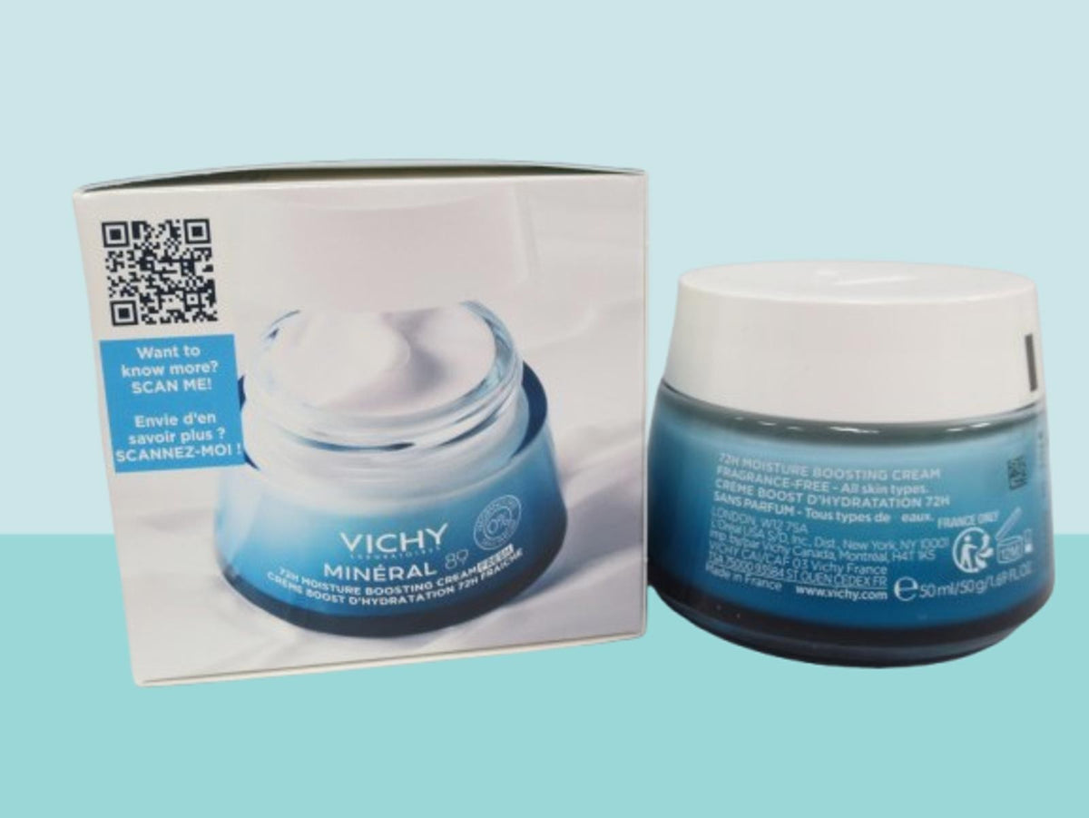 VICHY MINERAL 89 72H MOISTURE BOOSTING CREAM FRAGRANCE-FREE 1.69OZ