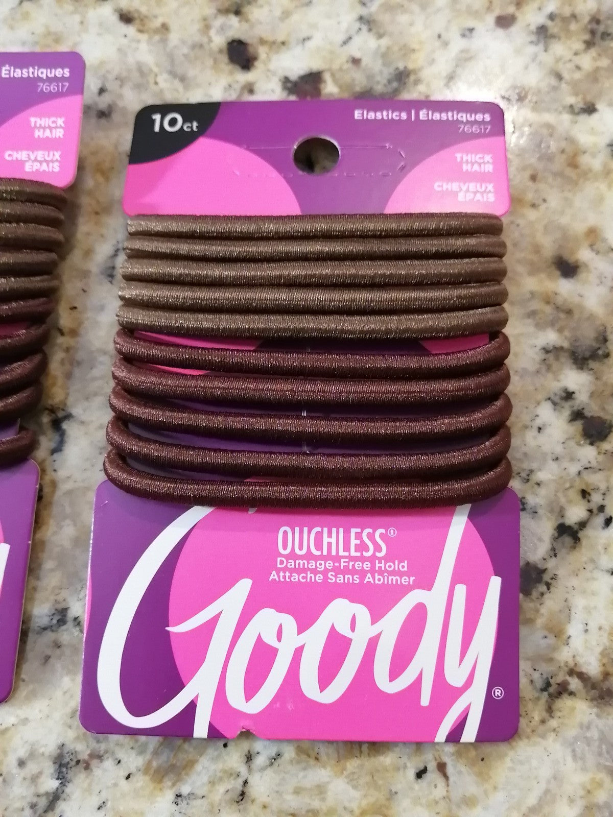 Goody Ouchless Hair Elastics No Pull Breakage Tangle-Free 10 Count x