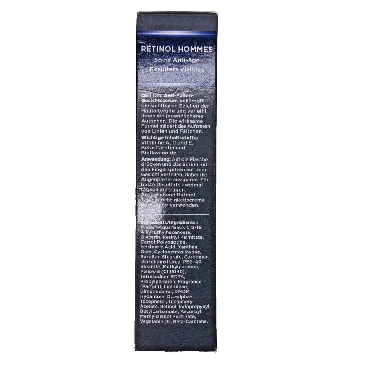 Men's Retinol Anti-Wrinkle Facial Serum Set - Reduce Lines & Aging Signs