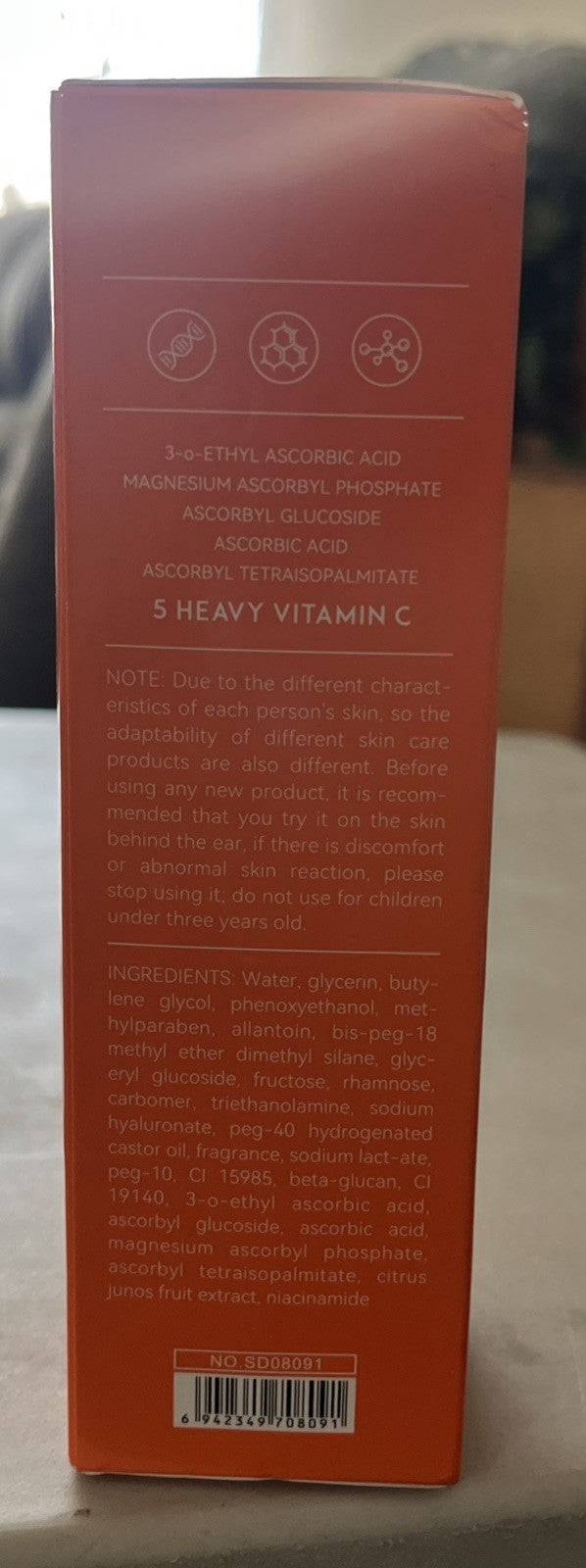 Vitamin C Brightening Face Toner - 4.58 Fl Oz Skin Active Whitening