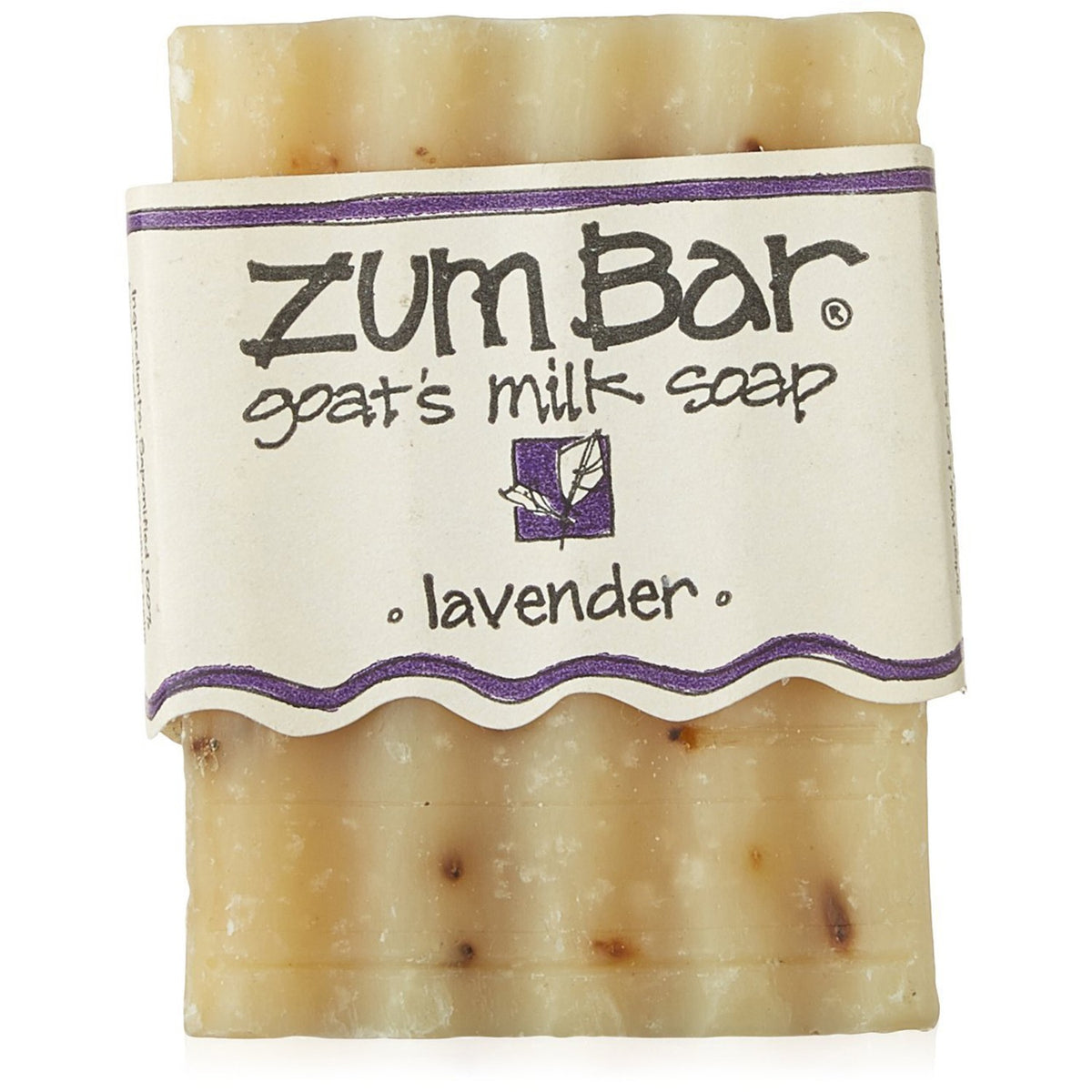 ZUM Indigo Wild Lavender Goat Milk Soap Bar, 3 Ounces