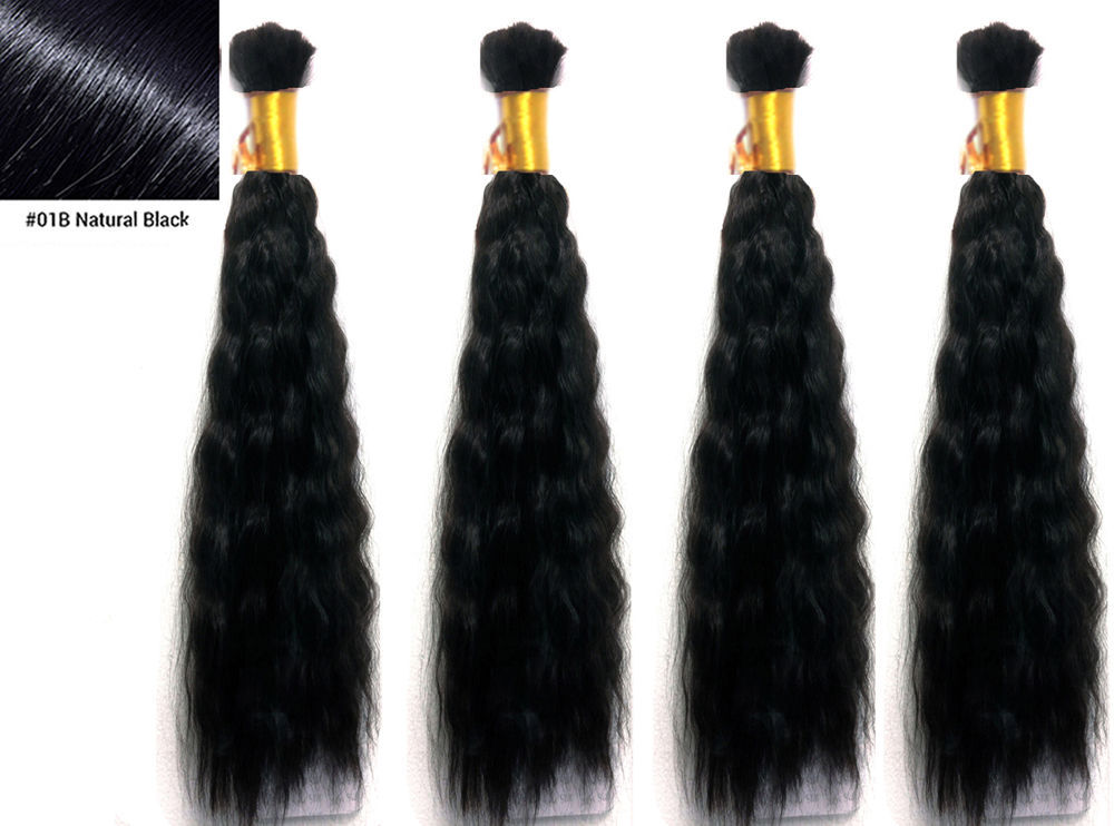 Box Braiding Hair Synthetic Wet & Wavy 18 Inch Pack of 2