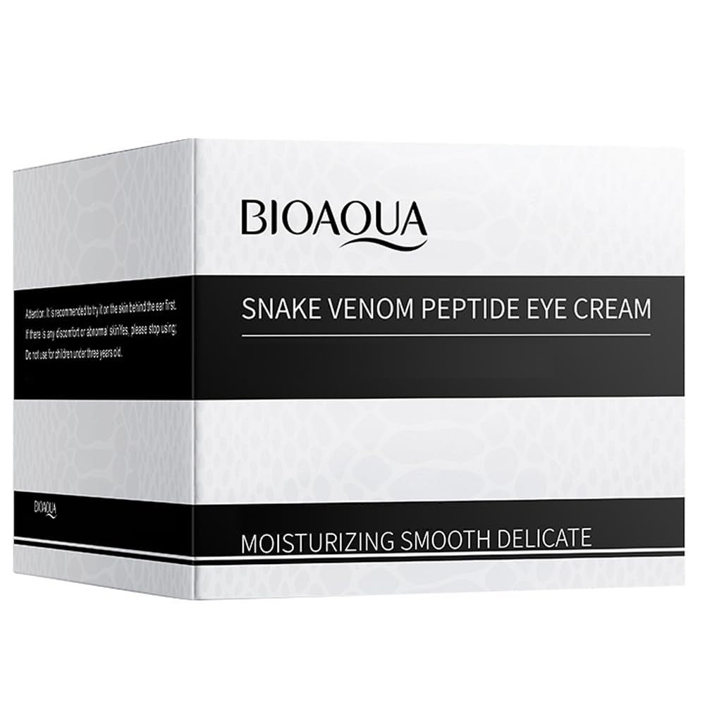 BIOAQUA Snake Venom Peptide Eye Cream - Hydrating, Anti-Aging for Delicate Skin 30g