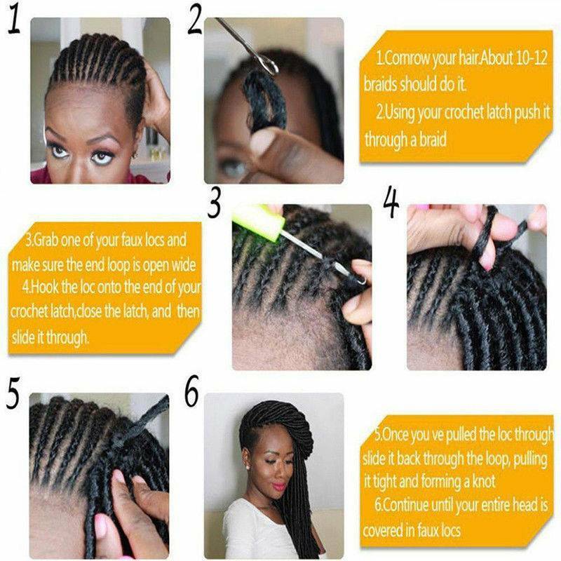 Hair Extensions Pre-Cilled Water Wave Crochet Braids Ombre 8-14 Inch