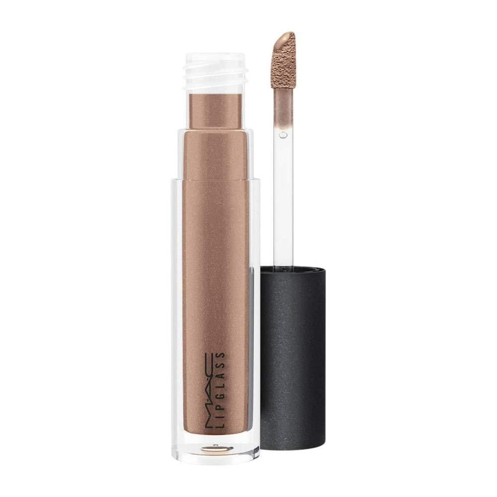 Set of 2 MAC Lipglass Lip Glosses in Explicit - Golden Bronze with Silver Shine