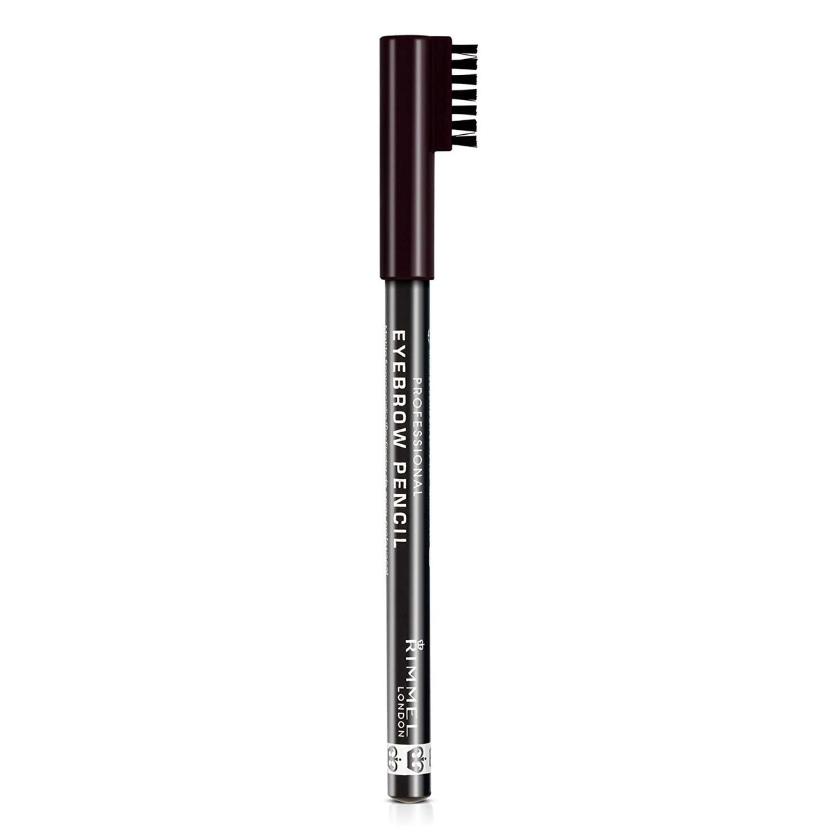 Eyebrow Pencil with Built-In Brush - Long-Lasting, Smudge-Proof, 4 Pack