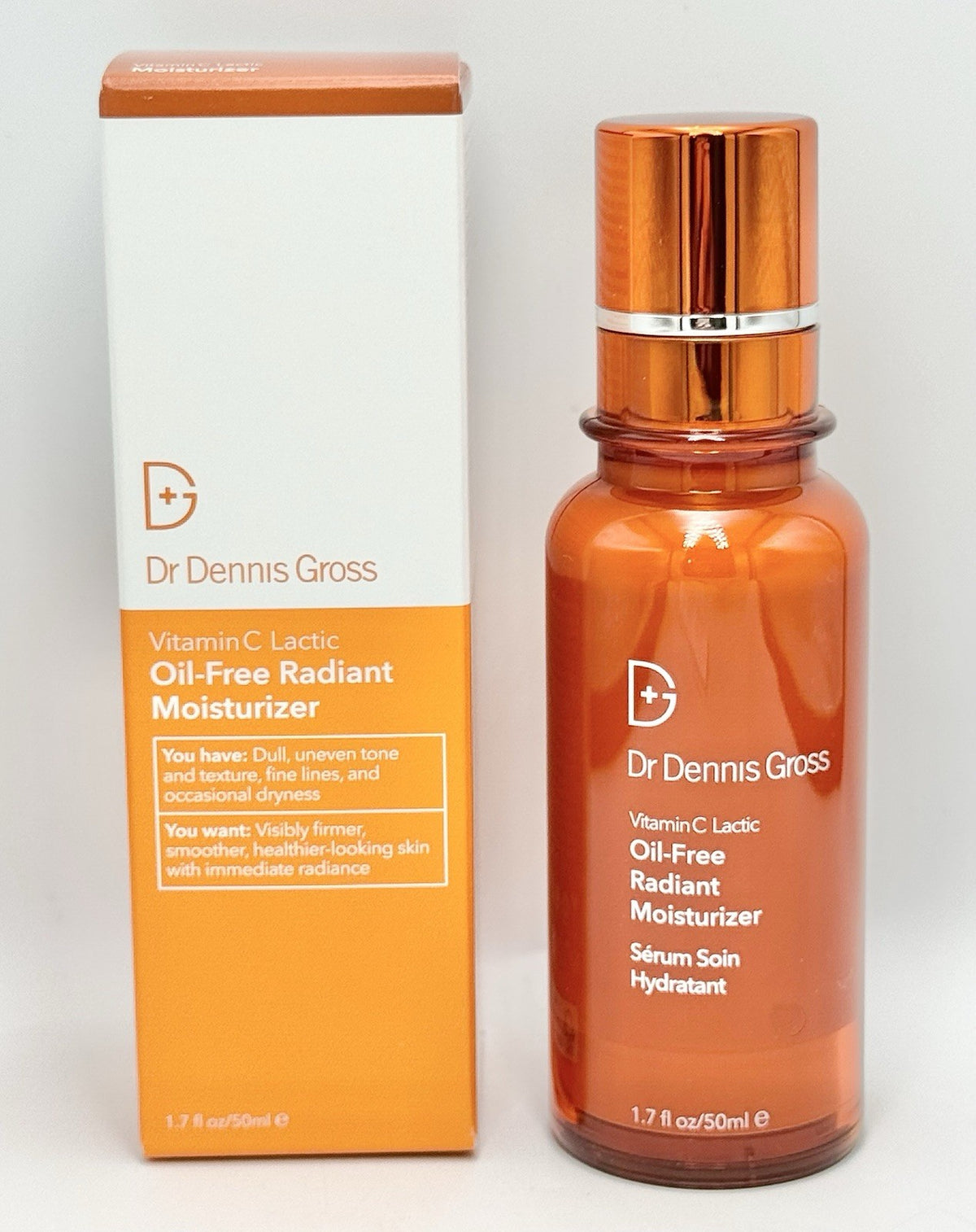 Oil-Free Vitamin C Lactic Moisturizer - Radiant Skin, 1.7 fl oz