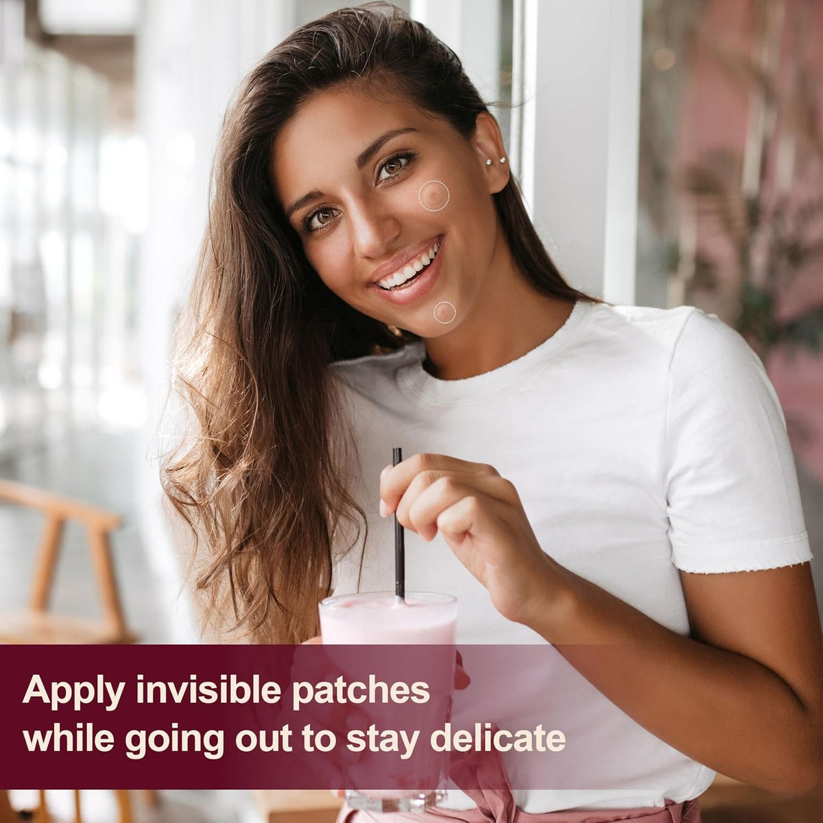 Hydrocolloid Acne Patches for Blemish Covering & Healing - 300 All-Day Skin Discreet
