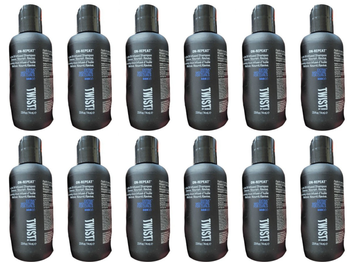 Extra Moisture Curl Shampoo for Natural Curls 12-Pack - Oil Infused