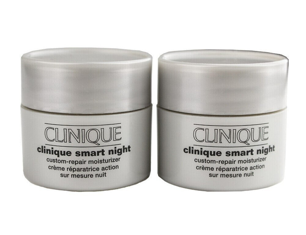 Clinique Smart Night Custom-Repair Moisturizer for Dry & Combination Skin 1 oz / 30ml